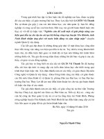 Luận văn thạc sĩ Quản lý xây dựng: Nghiên cứu đề xuất một số giải pháp nâng cao hiệu quả đầu tư cho dự án cải tạo hệ thống sông trục huyện Yên Khánh, tỉnh Ninh Bình nhằm ứng phó với nước biển dâng và xâm nhập mặn