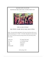 chọn một triển lãm nghệ thuật tại việt nam mà bạn đã trực tiếp xem trải nghiệm trong thời gian từ 1 11 2022 29 12 2022 hãy phân tích concept của triển lãm