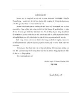 Luận văn thạc sĩ Kinh tế Tài nguyên thiên nhiên và Môi trường: Nghiên cứu kiến thức thái độ hành vi của người dân nhằm định hướng quản lý bền vững nước thải ở thành phố Hải Dương
