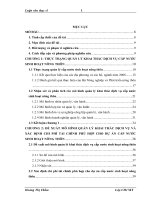 Luận văn thạc sĩ Kinh tế Tài nguyên thiên nhiên và Môi trường: Đề xuất mô hình quản lý khai thác dịch vụ và xác định chi phí tài chính phù hợp cho dự án cấp nước sinh hoạt nông thôn