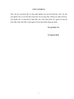 Luận văn thạc sĩ Quản lý xây dựng: Nâng cao chất lượng công tác giám sát thi công các công trình hạ tầng kỹ thuật thuộc dự án tái định cư xã Hồng Tiến