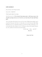 Luận văn thạc sĩ Quản lý xây dựng: Đề xuất một số giải pháp quản lý chất lượng công tác thi công đất, áp dụng cho dự án xử lý nứt, lún, sạt trượt đoạn đê sông Ngũ Huyện Khê