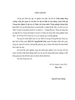 Luận án thạc sĩ Kinh tế tài nguyên thiên nhiên và môi trường: Giải pháp tăng cường công tác quản lý chi phí các dự án đầu tư xây dựng công trình tại trung tâm quản lý dự án và giám sát công trình nông nghiệp nông thôn Lào Cai