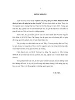 Luận văn thạc sĩ Thủy văn học: Nghiên cứu ứng dụng mô hình Mike - Flood đánh giá mức độ ngập lụt hạ lưu sông Ba