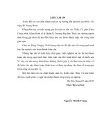 Luận văn thạc sĩ Quản lý xây dựng: Một số giải pháp tăng cường công tác quản lý chi phí sản xuất, giảm giá thành sản phẩm trong hoạt động xây dựng công trình dân dụng của Tổng công ty 36 - Bộ Quốc Phòng