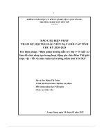 biện pháp hướng dẫn trẻ lớp 5 6 tuổi a3 làm đồ chơi sáng tạo trong hoạt động góc chủ điểm thế giới thực vật tết và mùa xuân tại trường mầm non yên mỹ