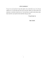 Luận văn thạc sĩ Quản lý xây dựng: Nghiên cứu giải pháp nâng cao hiệu quả quản lý, khai thác các công trình thủy lợi thuộc Công ty trách nhiệm hữu hạn một thành viên - đầu tư phát triển thủy lợi sông Đáy