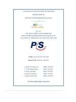 tiểu luận xây dựng chiến lược marketingcho sản phẩm kem đánh răng p s bảo vệ 123của công ty tnhh quốc tế unilever việt nam