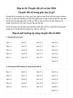 Đáp án thi Chuyển đổi số cơ bản 2024