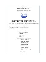 bài thuyết trình nhóm ý tưởng khởi nghiệp nuôi chuột hamster để kinh doanh