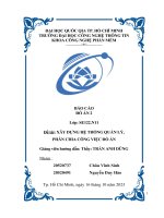 đồ án 2 xây dựng hệ thống quản lý phân chia công việc đồ án