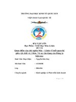 quan điểm của chủ nghĩa mác lênin về mối quan hệ giữa vật chất và ý thức và sự vận dụng của đảng ta hiện nay