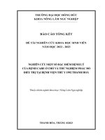 Luận Văn Nghiên Cứu Một Số Đặc Điểm Bệnh Lý Của Bệnh Care Ở Chó Và Thử Nghiệm Phác Đồ Điều Trị Tại Bệnh Viện Thú Y 1992 Thanh Hoá.pdf
