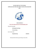 báo cáo đồ án 2 xây dựng game 2d top down bằng unity