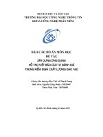 đồ án 2 xây dựng ứng dụng hỗ trợ viết báo cáo tự đánh giá trong kiểm định chất lượng đào tạo