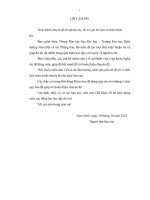 thực trạng kiến thức về phòng và xử trí phản vệ của điều dưỡng các khoa lâm sàng tại bệnh viện ung bướu nghệ an năm 2023