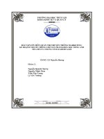 bài tập lớn môn quản trị truyền thông marketing kế hoạch truyền thông cho sản phẩm khoá học tiếng anh mùa hè của trung tâm leadertalks