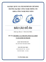 đồ án 1 tìm hiểu các phương pháp xác định và so sánh âm thanh