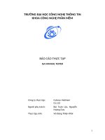 báo cáo thực tập qa manual tester
