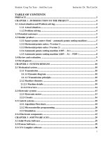 titled design and fabrication of an automatic potato cutting machine