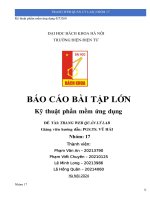 báo cáo bài tập lớn kỹ thuật phần mềm ứng dụng đề tài trang web quản lý lab