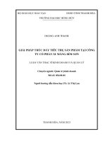 Luận Văn Giải Pháp Thúc Đẩy Tiêu Thụ Sản Phẩm Tại Công Ty Cổ Phần Xi Măng Bỉm Sơn.pdf