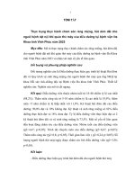 thực trạng thực hành chăm sóc răng miệng hút đờm dãi cho người bệnh đặt nội khí quản thở máy của điều dưỡng tại bệnh viện đa khoa tỉnh vĩnh phúc năm 2023