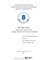 đề tài nhà máy sản xuất gạo vinh hiển