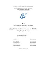 đồ án môn thiết kế giao diện ie106 m21 đề tài thiết kế giao diện cho ứng dụng chủ đề thể thao ứng dụng đặt sân bóng