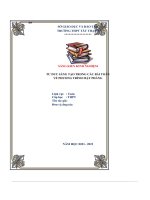 tư duy sáng tạo trong các bài toán về phương trình mặt phẳng