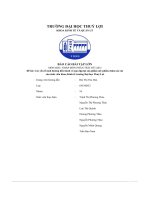 báo cáo bài tập lớn đề tài các yếu tố ảnh hưởng đến hành vi mua lặp lại sản phẩm mỹ phẩm chăm sóc da của sinh viên khoa kinh tế trường đại học thuỷ lợi