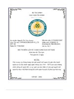 chủ trương của đảng trong việc giải quyết mối quan hệ giữa đấu tranh quân sự với đấu tranh ngoại giao những năm 1968 1973 của cuộc kháng chiến chống đế quốc mỹ