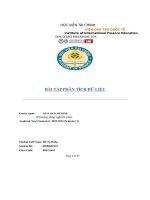 bài tập phân tích dữ liệu