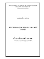 Xây dựng ứng dụng ChatApp trên Android