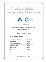 BÁO CÁO THÍ NGHIỆM THÍ NGHIỆM CHẾ TẠO CÁC HỆ NĂNG LƯỢNG TÌM HIỂU VỀ ACCQUY