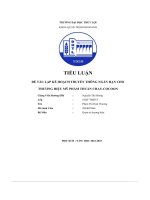 đề tài lập kế hoạch truyền thông ngắn hạn cho thương hiệu mỹ phẩm thuần chay cocoon