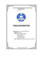 trigonometry unit english for students of mathematics no2