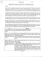 TỔNG HỢP ĐỀ THI MÔN DÂN SỰ CHUYÊN SÂU 2 HNGĐ_LỚP ĐÀO TẠO NGHIỆP VỤ LUẬT SƯ 2024 (CÓ ĐÁP ÁN)