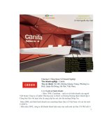 tiểu luận tổng quan về doanh nghiệp tên doanh nghiệp canifa