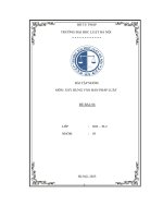 bài tập nhóm xây dựng văn bản pháp luật quy định biện pháp phòng chống bạo lực học đường