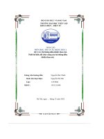 đề tài hệ thống điều khiển theo mẻ thiết kế biểu đồ chức năng của hệ thống điều khiển theo mẻ