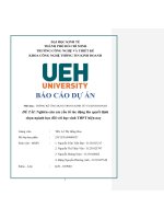 đề tài nghiên cứu các yếu tố tác động lên quyết định chọn ngành học đối với học sinh thpt hiện nay