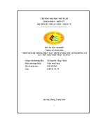 thiết kế hệ thống điện mặt trời áp mái nối lưới không có lưu trữ cho một phân xưởngư