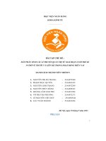 bài tập chủ đề hãy phân tích các lí thuyết quản trị từ giai đoạn cuối thế kỉ 19 trở về trước và liên hệ trong hoạt động hiên nay