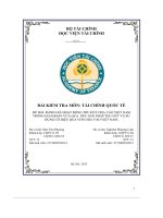 đề bài đánh giá hoạt động thu hút oda vào việt nam trong giai đoạn vừa qua nêu giải pháp thu hút và sử dụng có hiệu quả vốn oda vào việt nam