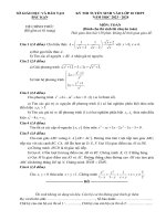 de tuyen sinh lop 10 mon toan chuyen nam 2023 2024 so gddt bac kan