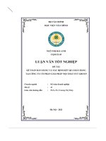 kế toán bán hàng và xác định kết quả bán hàng tại công ty cổ phần giải pháp nội thất fut group