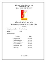 kỹ thuật xử lý phát thải nghiên cứu công nghệ xử lý rác thải