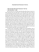 Tiếp nhận Haruki Murakami Ở việt nam