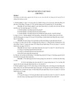 bài tập nguyên lý kế toán chương i